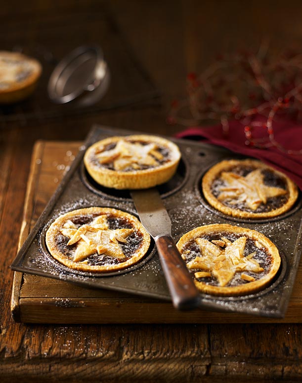 Star-Mince-Pies-food-and-drink-photographer-Stuart-west-photography-London